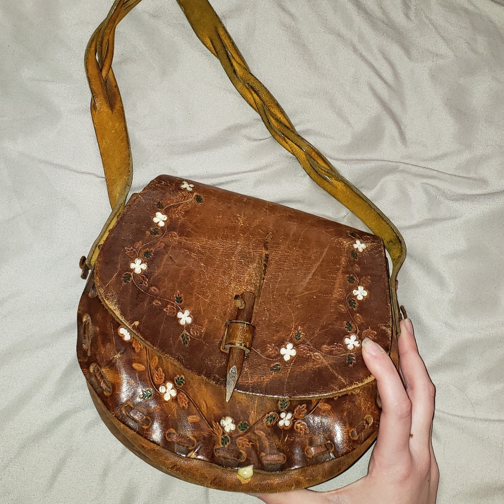 Handmade Vintage Leather Purse